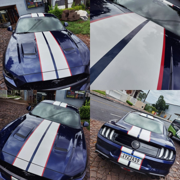 Faixas Personalizadas Ford Mustang - São Miguel do Oeste/SC