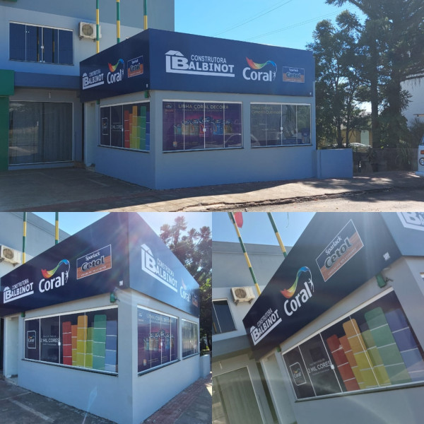 Fachada c/ Estrutura Galvanizada - Aplicação Verniz - Parceria Coral Tintas