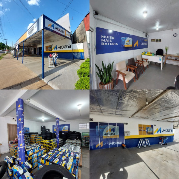 Reforma e Aplicação Manual Identidade - Baterias Moura - Maravilha/SC